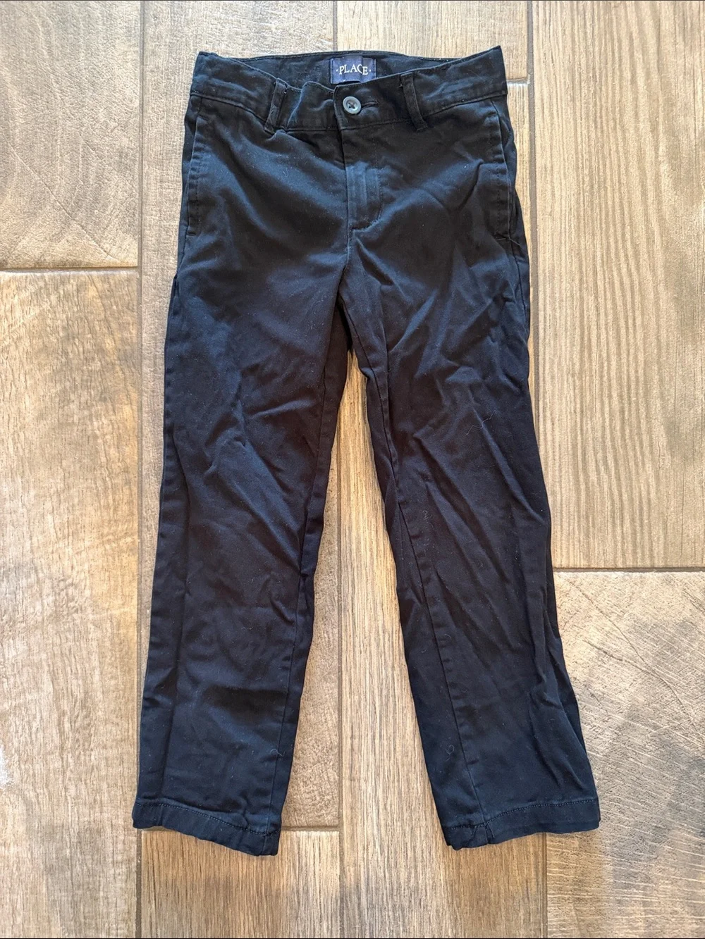 The Children's Place Boys' Black Straight-Leg Pants
